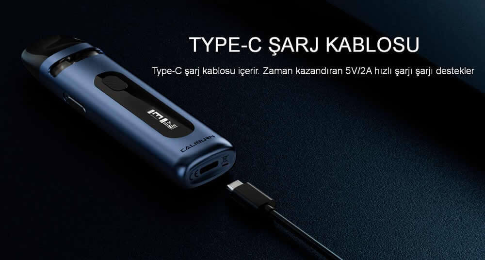 Uwell Caliburn X Hızlı Şarj